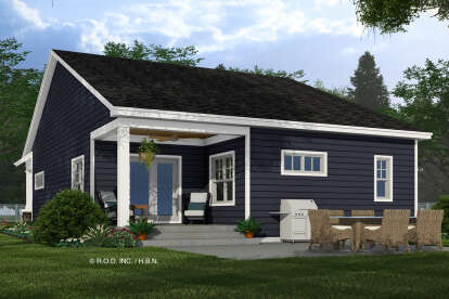Craftsman House Plan #098-00597 Elevation Photo