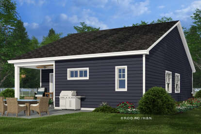 Craftsman House Plan #098-00597 Elevation Photo