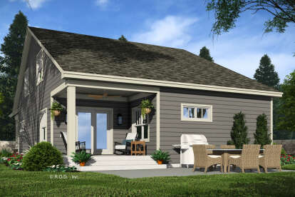 Craftsman House Plan #098-00598 Elevation Photo