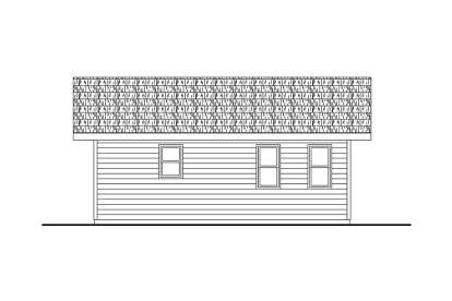 Modern House Plan #035-01148 Elevation Photo