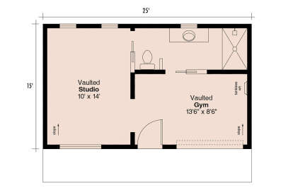Main Floor  for House Plan #035-01148