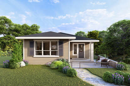 Traditional House Plan #035-01149 Elevation Photo
