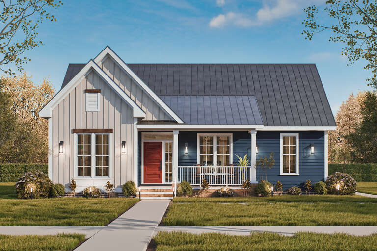 House Plan House Plan #33210 Front Elevation 