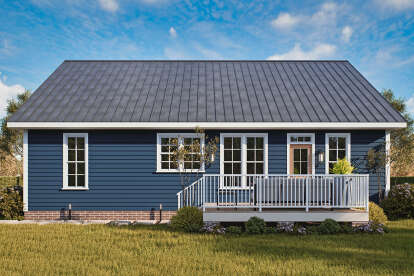 Country House Plan #699-00408 Elevation Photo