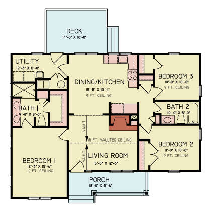 Main Floor  for House Plan #699-00408