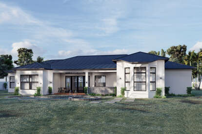 Contemporary House Plan #8314-00008 Elevation Photo
