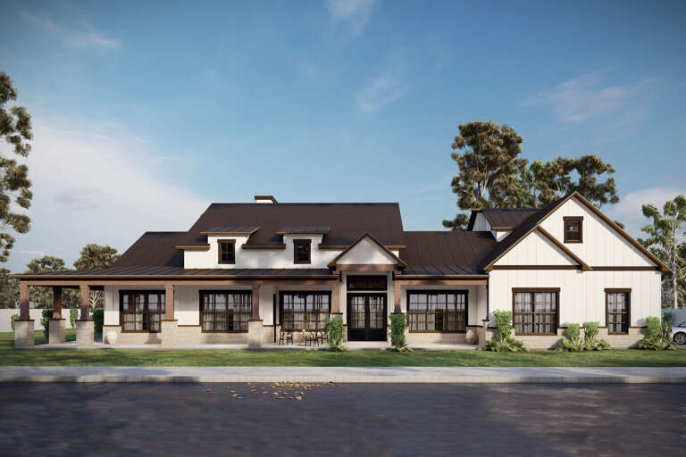 House Plan House Plan #33213 Front Elevation 