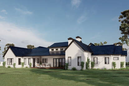 Modern Transitional House Plan #8314-00010 Elevation Photo
