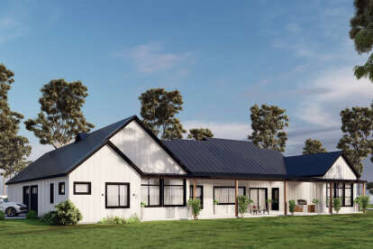 Modern Farmhouse House Plan #8314-00012 Elevation Photo