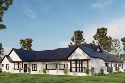 Modern Farmhouse House Plan #8314-00012 Elevation Photo
