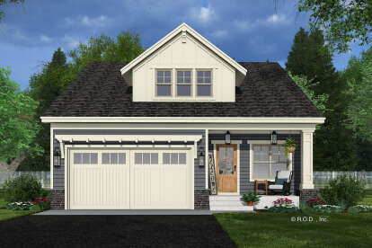 Craftsman House Plan #098-00600 Elevation Photo