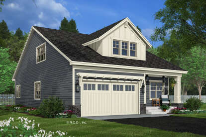 Craftsman House Plan #098-00600 Elevation Photo