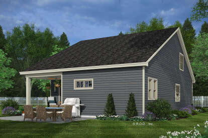 Craftsman House Plan #098-00600 Elevation Photo