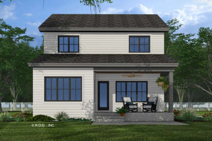 Modern Farmhouse House Plan #098-00601 Elevation Photo