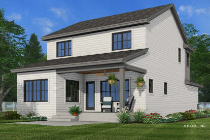 Modern Farmhouse House Plan #098-00601 Elevation Photo