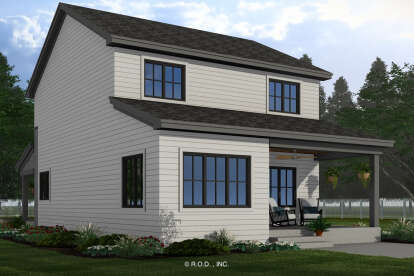 Modern Farmhouse House Plan #098-00601 Elevation Photo