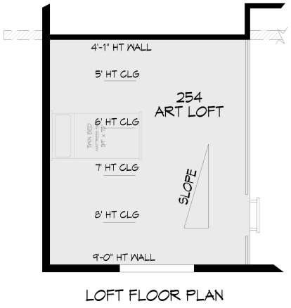 Loft for House Plan #940-01298