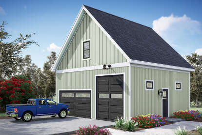 Modern Farmhouse House Plan #940-01300 Elevation Photo