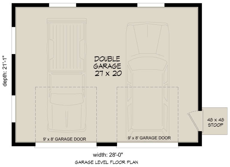 House Plan House Plan #33225 Drawing 1
