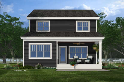 Craftsman House Plan #098-00602 Elevation Photo