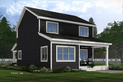 Craftsman House Plan #098-00602 Elevation Photo