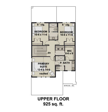 Second Floor for House Plan #098-00602