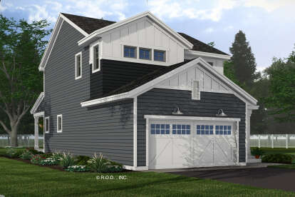 Craftsman House Plan #098-00603 Elevation Photo