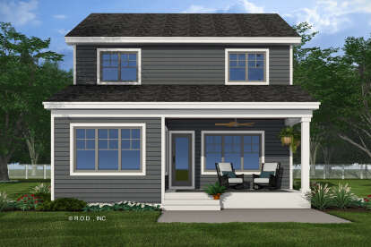 Craftsman House Plan #098-00603 Elevation Photo