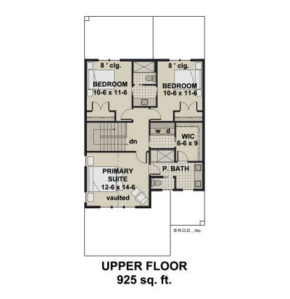 Second Floor for House Plan #098-00603