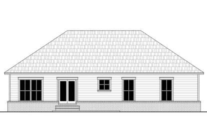 Modern Farmhouse House Plan #348-00337 Elevation Photo