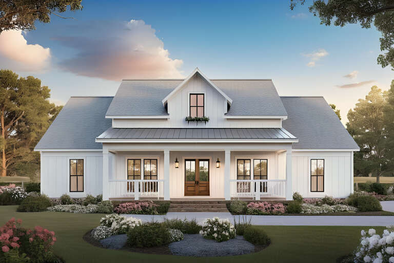 House Plan House Plan #33232 Front Elevation 