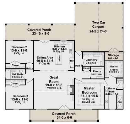 Main Floor  for House Plan #348-00339