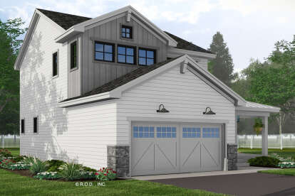 Modern Farmhouse House Plan #098-00604 Elevation Photo