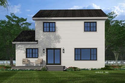 Modern Farmhouse House Plan #098-00604 Elevation Photo