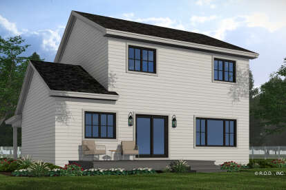 Modern Farmhouse House Plan #098-00604 Elevation Photo