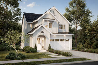 Modern Farmhouse House Plan #8937-00110 Elevation Photo