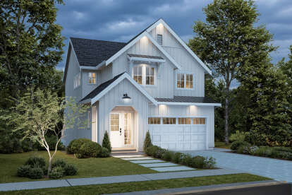 Modern Farmhouse House Plan #8937-00110 Elevation Photo