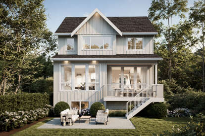 Modern Farmhouse House Plan #8937-00110 Elevation Photo