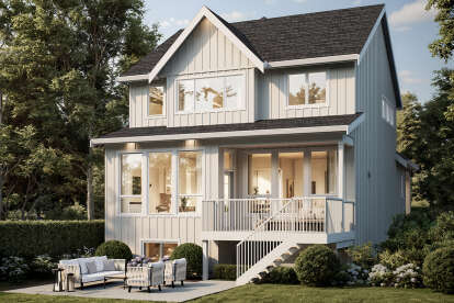 Modern Farmhouse House Plan #8937-00110 Elevation Photo