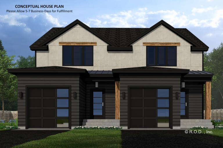 House Plan House Plan #33236 Front Elevation 