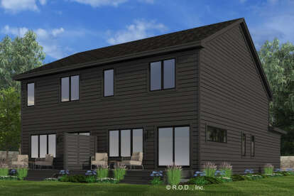 Modern House Plan #098-00605 Elevation Photo