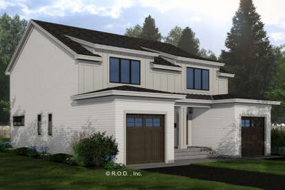 Modern Farmhouse House Plan #098-00606 Elevation Photo