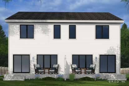 Modern Farmhouse House Plan #098-00606 Elevation Photo