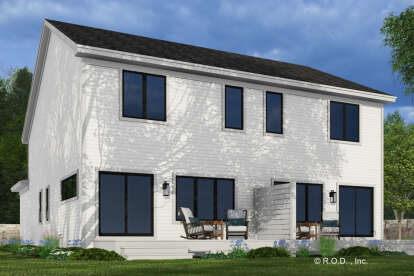 Modern Farmhouse House Plan #098-00606 Elevation Photo