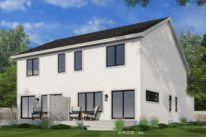 Modern Farmhouse House Plan #098-00606 Elevation Photo