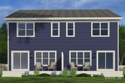 Craftsman House Plan #098-00607 Elevation Photo