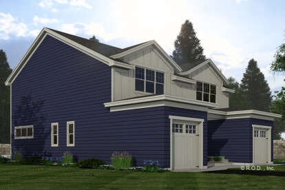 Craftsman House Plan #098-00607 Elevation Photo