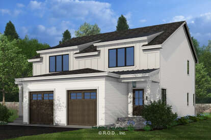 Modern Farmhouse House Plan #098-00609 Elevation Photo