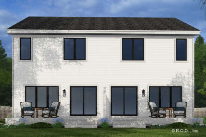 Modern Farmhouse House Plan #098-00609 Elevation Photo