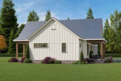 Barn House Plan #009-00447 Elevation Photo